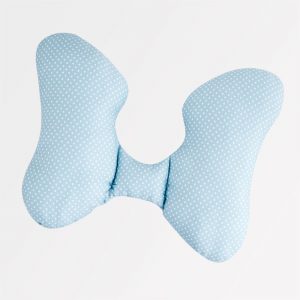wing-pillow-katun-pokadot-biru-muda